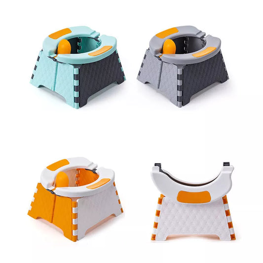 Portable Folding Baby Potty Seat - Toddler Outdoor Urinal Pot
