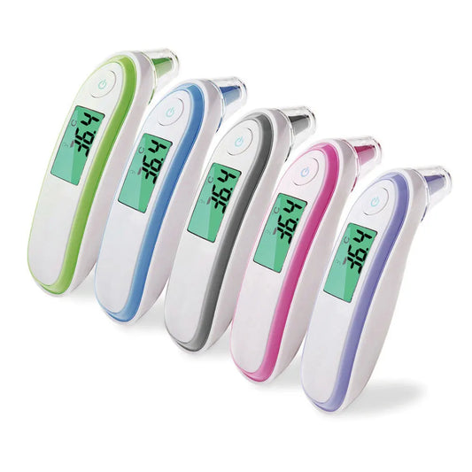 Infrared Digital Thermometer - Non-Contact Ear & Forehead for All Ages