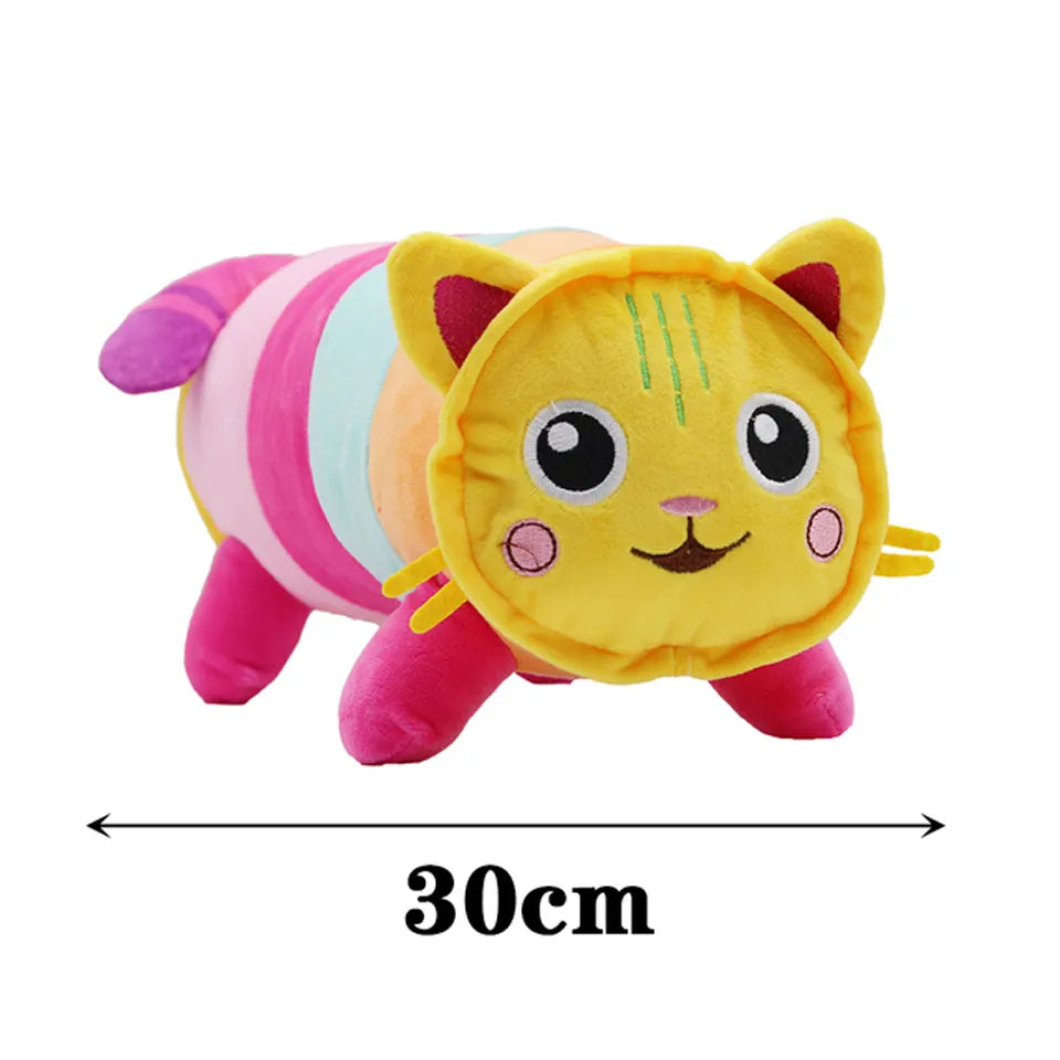 Gabby's Dollhouse Plush Toys - Cartoon Cat Characters Stuffed Animals Collection