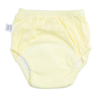 Reusable Cotton Training Pants - Washable Cloth Diaper for Infants
