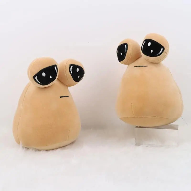 Pou Plush Cartoon Alien Toy - 22cm Kawaii Stuffed Animal Doll for Fans