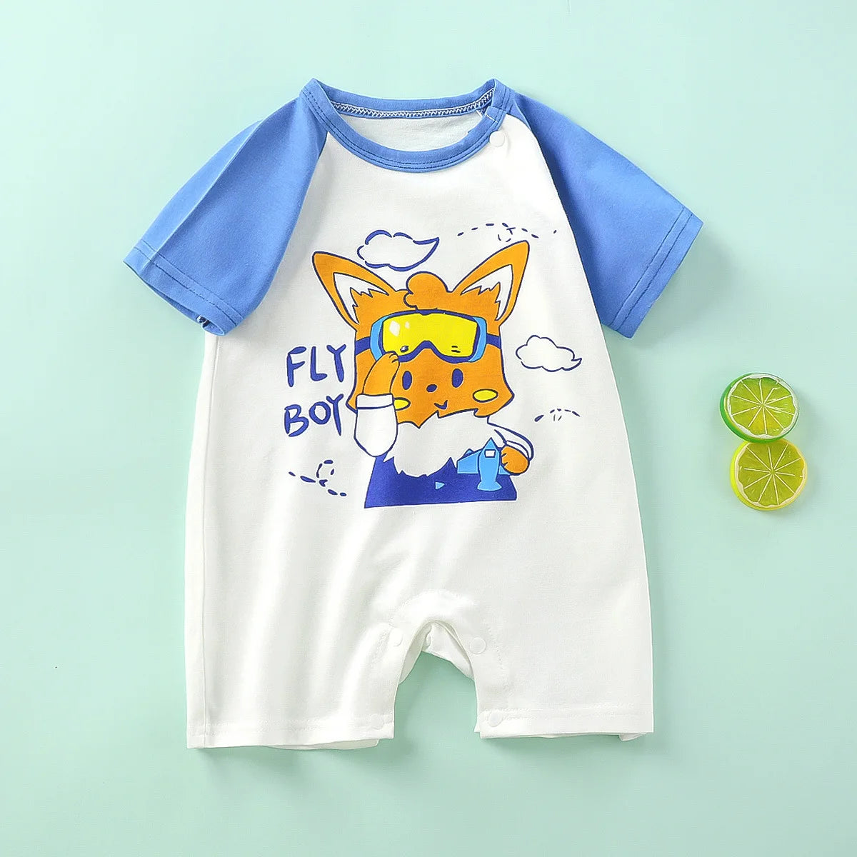 Summer Infant Cotton Bodysuit - Soft Unisex Romper