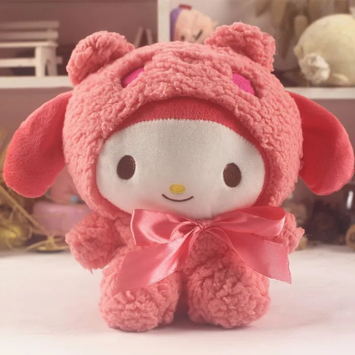 Sanrio Characters Plush Pillow Toys - Hello Kitty, My Melody, Kuromi, Cinnamoroll Collection