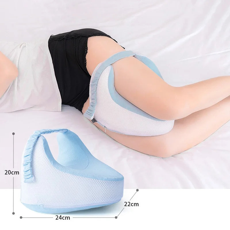 Maternity Knee Pillow - Memory Foam Leg Pillow for Side Sleeping