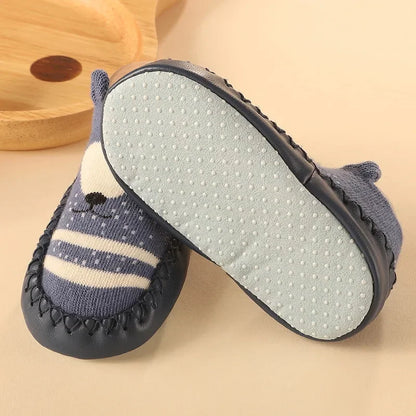 Newborn Rubber-Soled Baby Floor Socks